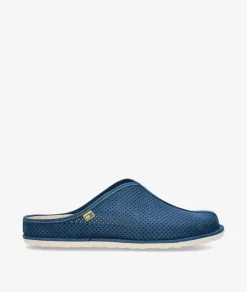 Zapatillas de casa Nordikas 1945 en azul marino