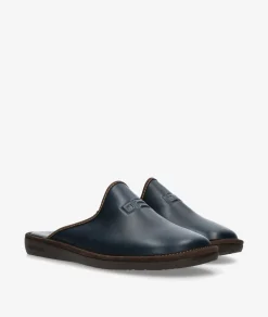 Zapatillas de casa Nordikas 8976 en azul marino