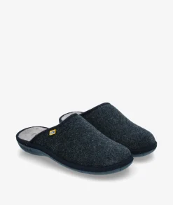 Zapatillas de casa Nordikas 2630 en azul marino