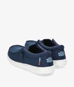 Zapatos casual Dude WALLY SPORT MESH en azul marino