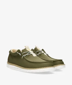 Zapatos casual Dude WALLY MESH NEUTRALS en caki