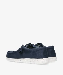 Zapatos casual Dude WALLY STRETCH CANVAS en azul marino