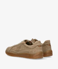 Zapatos casual Fluchos F2220 en nobuck taupe