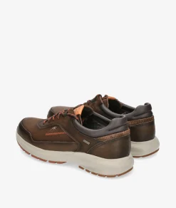 Zapatos casual Fluchos F2069 en nobuck marrón