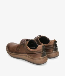 Zapatos casual Fluchos F2033 en nobuck marrón