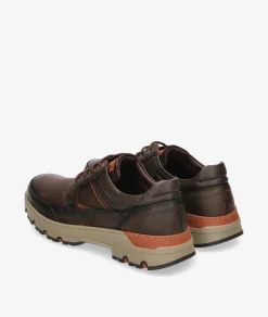 Zapatos casual Fluchos F1843 en nobuck marrón