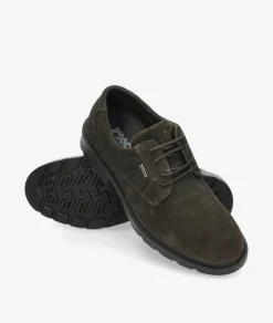 Zapatos casual Imac 850309 en serraje marrón