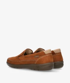 Zapatos casual LUISETTI 39502 NO en nobuck cuero