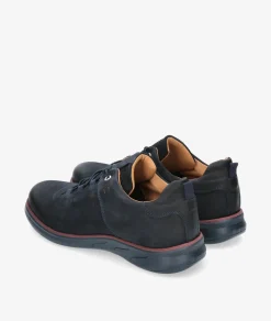 Zapatos casual pabloochoa.shoes 883 en nobuck azul