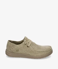 Zapatos casual Skechers 66387 en beige