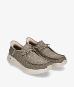 Zapatos casual Skechers 216285 en topo