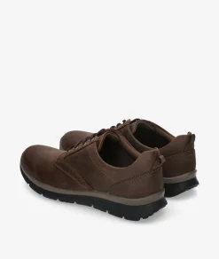 Zapatos casual St. Gallen DINO-04 en marrón