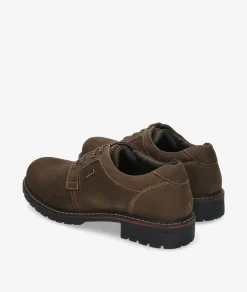 Zapatos casual St. Gallen CITY-01 en nobuck marrón