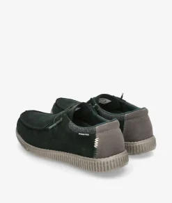 Zapatos casual Walk in Pitas SAM en serraje kaki