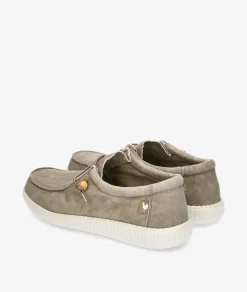 Zapatos casual Walk in Pitas WP150 WALLABY WASHED en topo