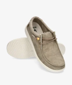 Zapatos casual Walk in Pitas WP150 WALLABY WASHED en topo