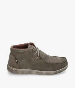 Zapatos casual Walk in Pitas HI WATERPROOF en serraje taupe