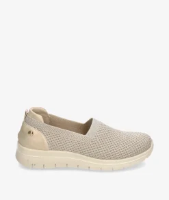 Zapatos confort Amarpies 30034 en beige