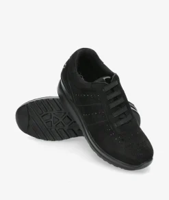 Zapatos confort Amarpies 27000 en negro