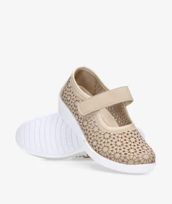 Zapatos confort DOCTOR CUTILLAS 38470 en beige