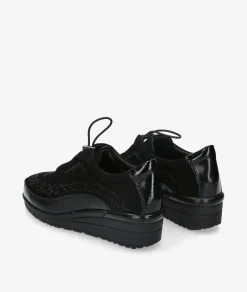 Zapatos confort St. Gallen ALIDA 22-10-20593 en negro