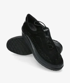 Zapatos confort St. Gallen ALIDA 22-10-20593 en negro