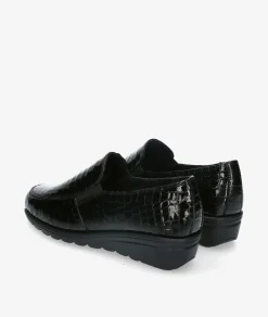 Zapatos confort St. Gallen ADELFA 20-11-15930 12176 en coco negro