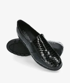 Zapatos confort St. Gallen ADELFA 20-11-15930 12176 en coco negro