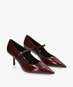 Zapatos de vestir CORINA M5776 en burdeos