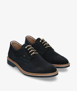 Zapatos de vestir MARTINELLI 1689-2889 en serraje azul