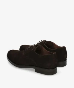 Zapatos de vestir pabloochoa.shoes 7012 en serraje marrón