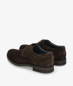 Zapatos de vestir pabloochoa.shoes 3000 en serraje marrón