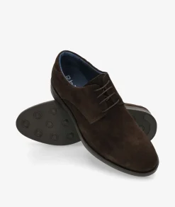 Zapatos de vestir pabloochoa.shoes 3000 en serraje marrón