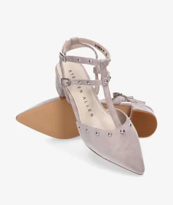 Zapatos de vestir Stephen Allen HARMONIA K1943-C10 en ante piedra