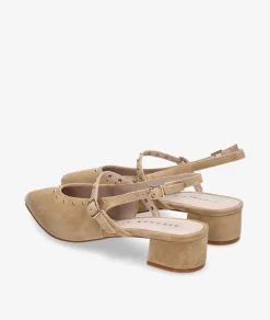 Zapatos de vestir Stephen Allen LAUR-30 K1943-6 en ante camel