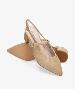 Zapatos de vestir Stephen Allen LAUR-30 K1943-6 en ante camel