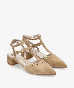 Zapatos de vestir Stephen Allen HARMONIA K1943-C10 en ante camel