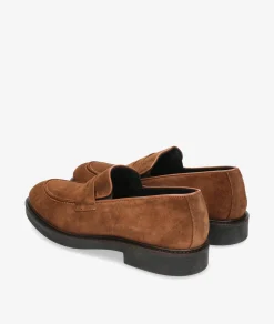 Zapatos de vestir Traveris 28092 en serraje marrón