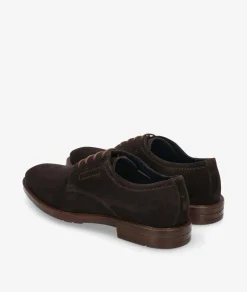 Zapatos de vestir Traveris LOR31 - 1181 en serraje marrón