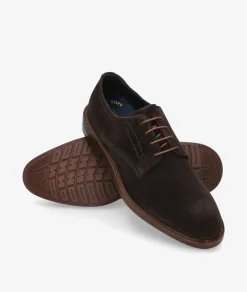 Zapatos de vestir Traveris LOR31 - 1181 en serraje marrón