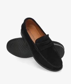 Zapatos de vestir Traveris 93000 en serraje azul