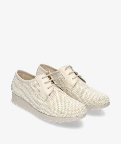 Zapatos inglés Kénnebec 8210 RAFIA en beige