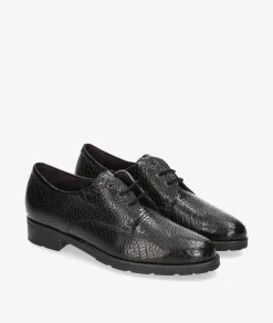 Zapatos inglés Pitillos 10184 en negro