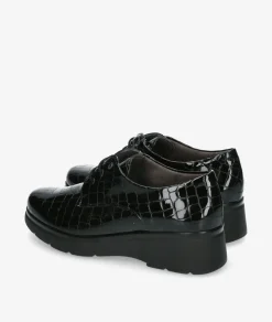 Zapatos inglés Pitillos 10751 en coco negro