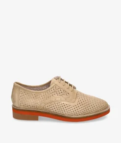 Zapatos inglés Stephen Allen LAUR-27 2033-188 en ante camel