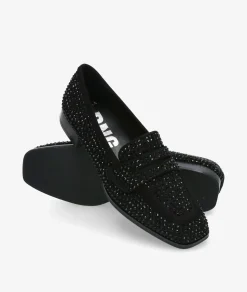 Zapatos planos D'angela 29006 en negro