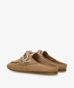 Zuecos bloom&you MARIELA en serraje taupe