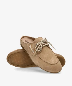 Zuecos bloom&you MARIELA en serraje taupe